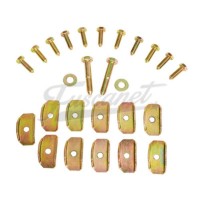 Kit tornillos y arandelas de piso Escarabajo Brasilia