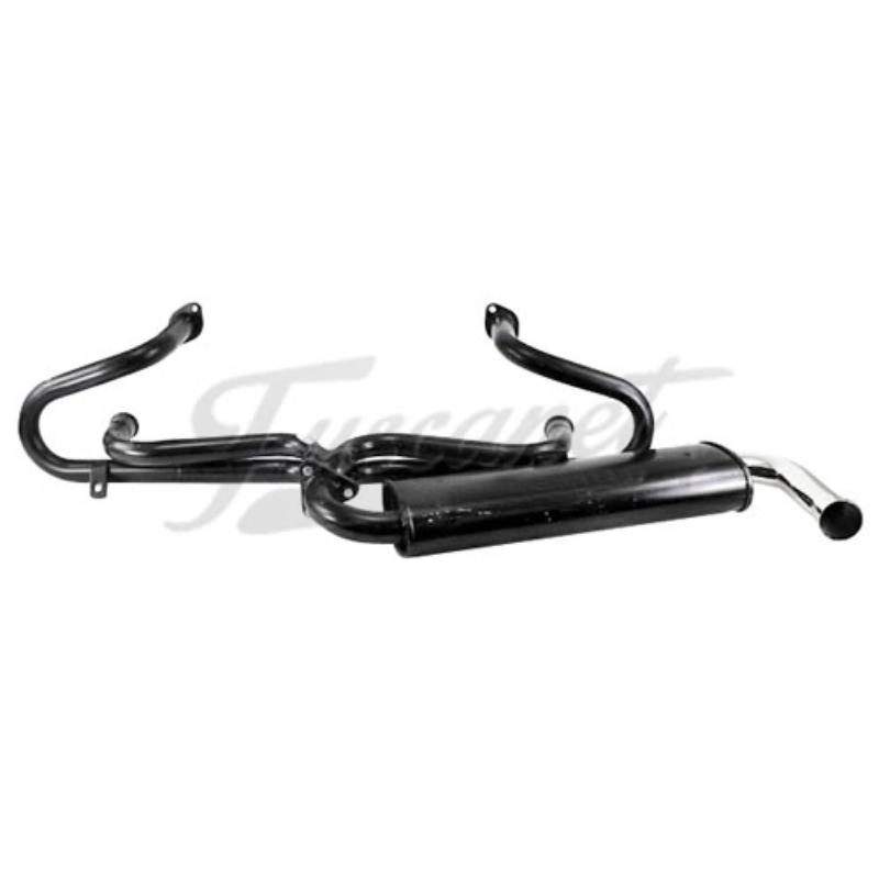 Sistema escape 4 a 1 con silenciador para tipo 3 EMPI