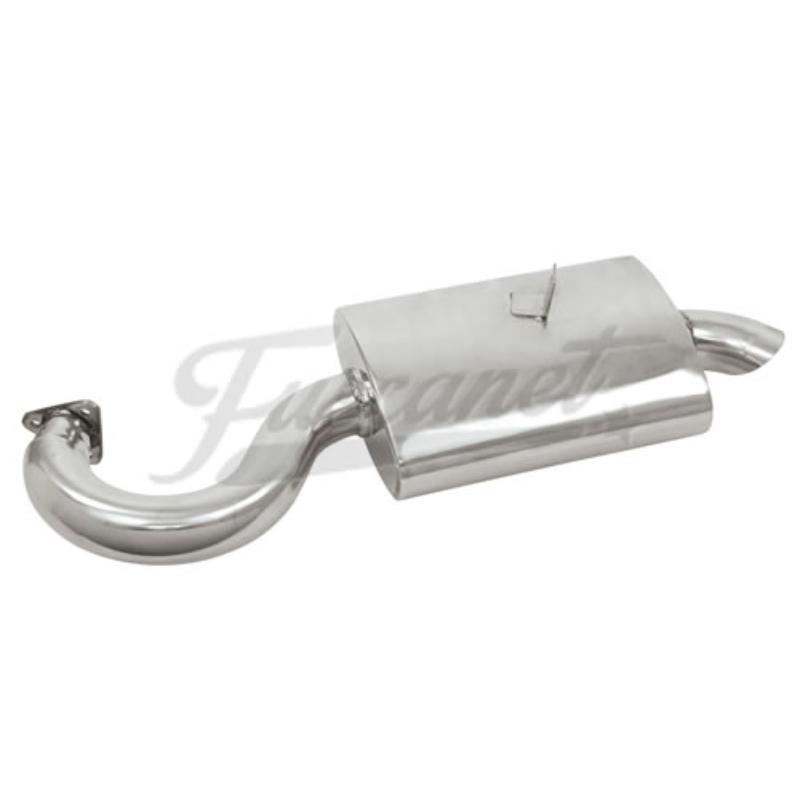 Silenciador Fatboy para Merged en acero inoxidable EMPI