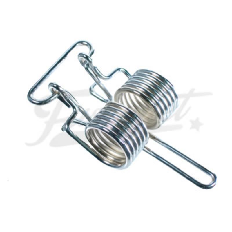 Resorte tapa motor cromado Fusca