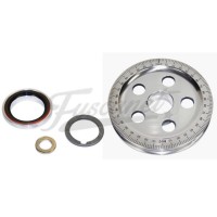 Polea cigueñal reducida graduada con retén EMPI