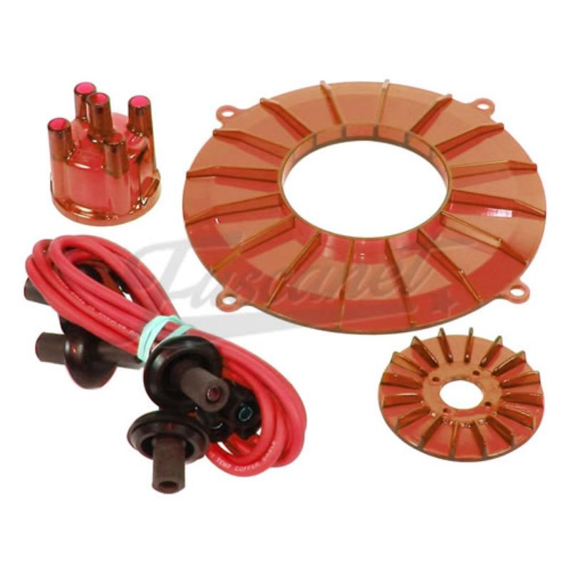 Kit Color Motor VW Fusca Kombi EMPI Rojo