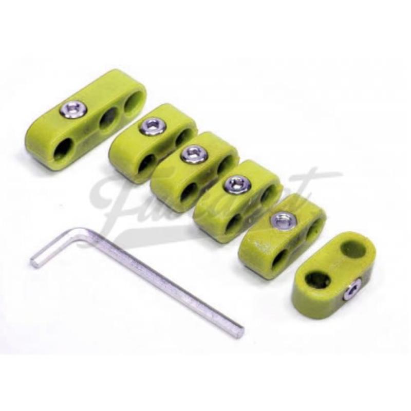 Separador Cable Bujias Amarillo 7mm EMPI