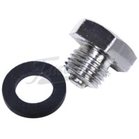 Tapón Cárter VW Fusca Magnético cromado EMPI