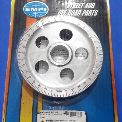 Polea cigueñal graduada huecos grados rojos EMPI