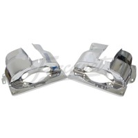 Chapas cubre cilindros cromada 2 bocas EMPI