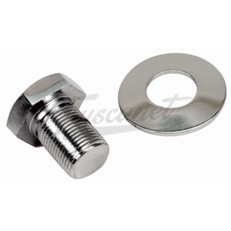 Tornillo Cromado Largo EMPI Polea Cigueñal Tornillo Cromado Largo EMPI Polea Cigueñal