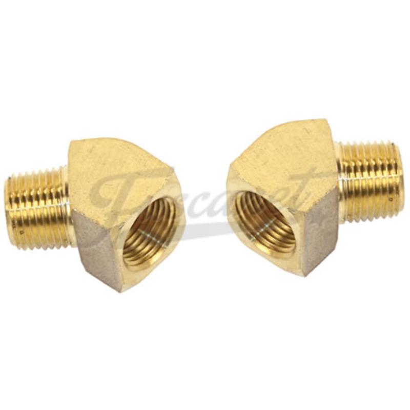 Conexión 45º para full flow 3/8