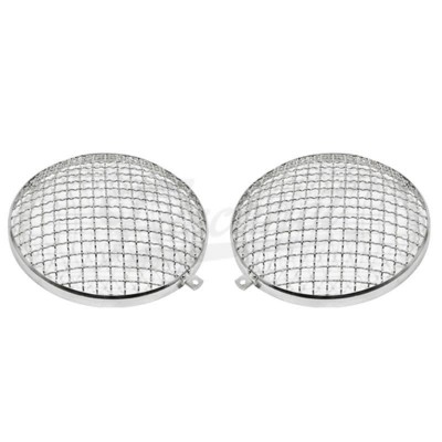 Protectores Inox para opticas 7 pul Escarabajo Kombi moderno Par