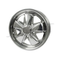 Llanta EMPI fuchs 911 pulidas 5/130 4.5 R15