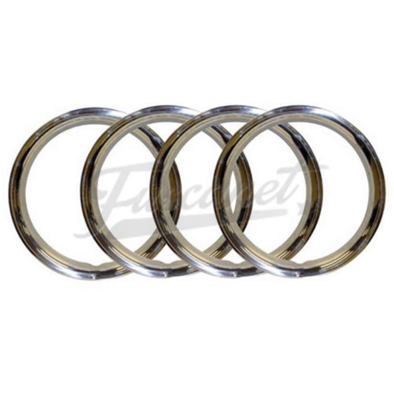 Aros Embellecedores de Rueda en Acero Inox 15 EMPI