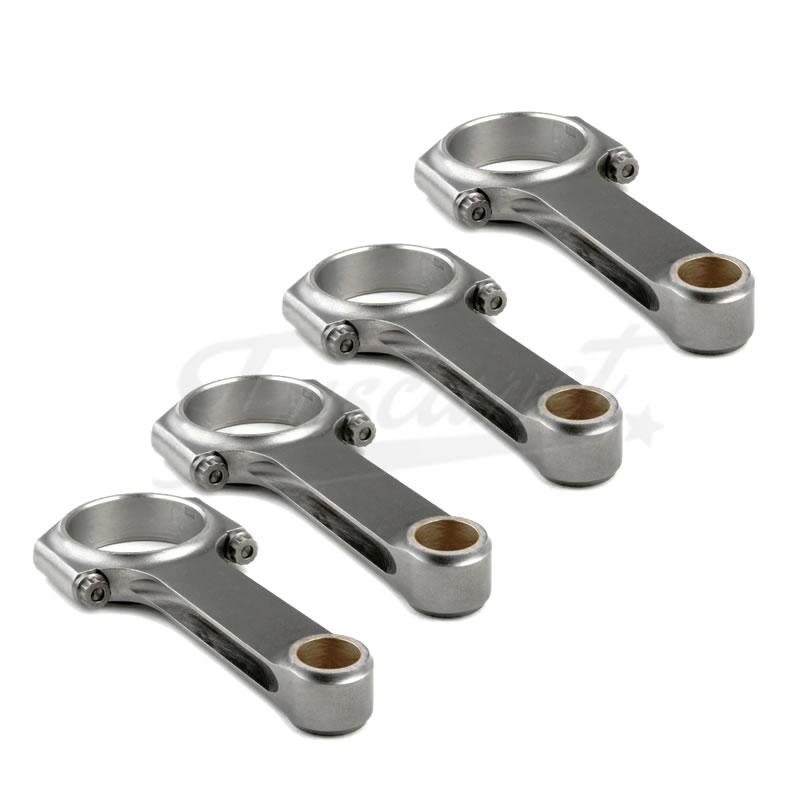 Bielas Forjadas Scat H 139mm muñequilla Chevy VW Fusca