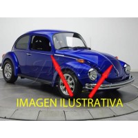 Juego molduras para Superbeetle en acero inoxidable