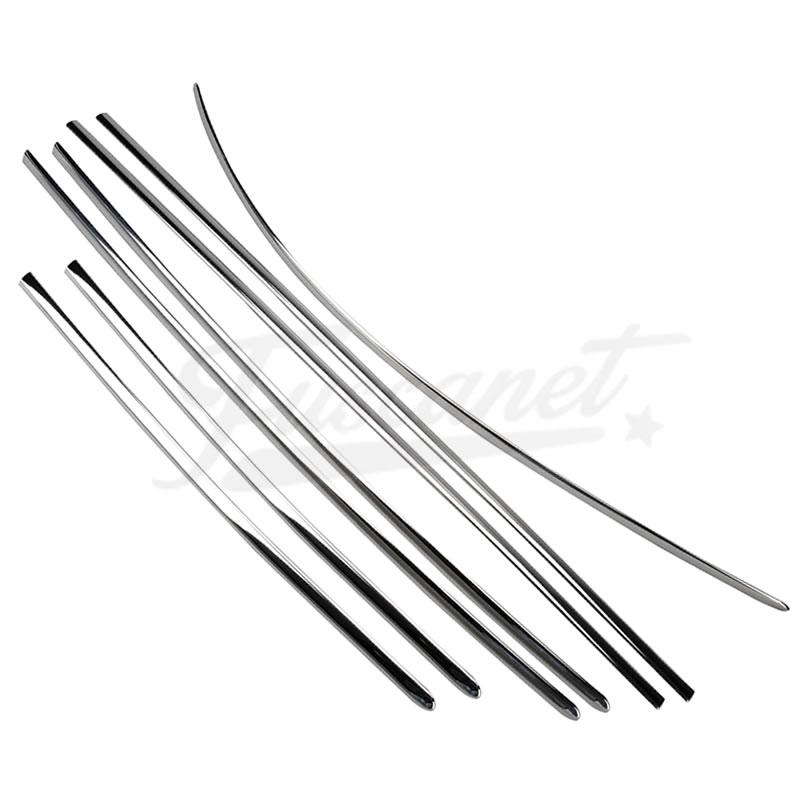 Molduras Vaguetas Inox ancha Escarabajo 1200 1300 Castillo