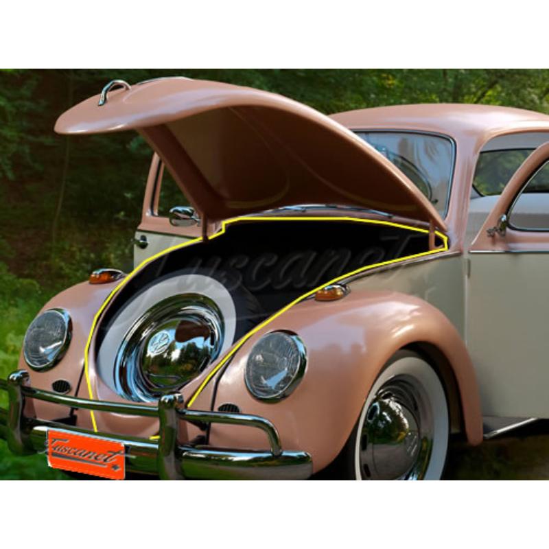 Goma Burlete Capot baúl Fusca