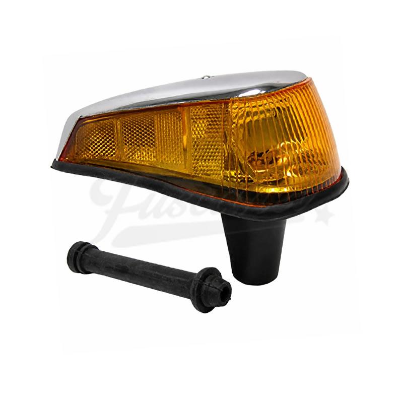 Señalero Metalico Escarabajo USA 70-79 ambar Derecho Señalero Metalico Escarabajo USA 70-79 ambar Derecho