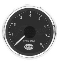 Tacometro EMPI Smiths fondo negro 80mm