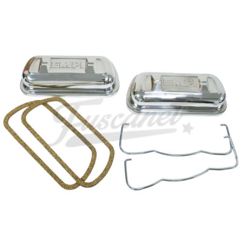 Tapas Válvulas EMPI Inox Fusca Kombi