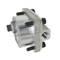 Bomba de aceite 32mm con una salida tapa pulida EMPI