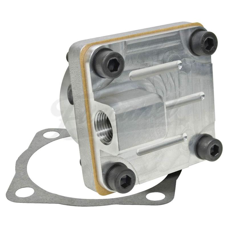 Bomba aceite EMPI full flow 32mm 1 salida leva 4 tornillos