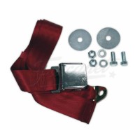 Cinturón Seguridad universal 2 puntos 183 cm EMPI Rojo