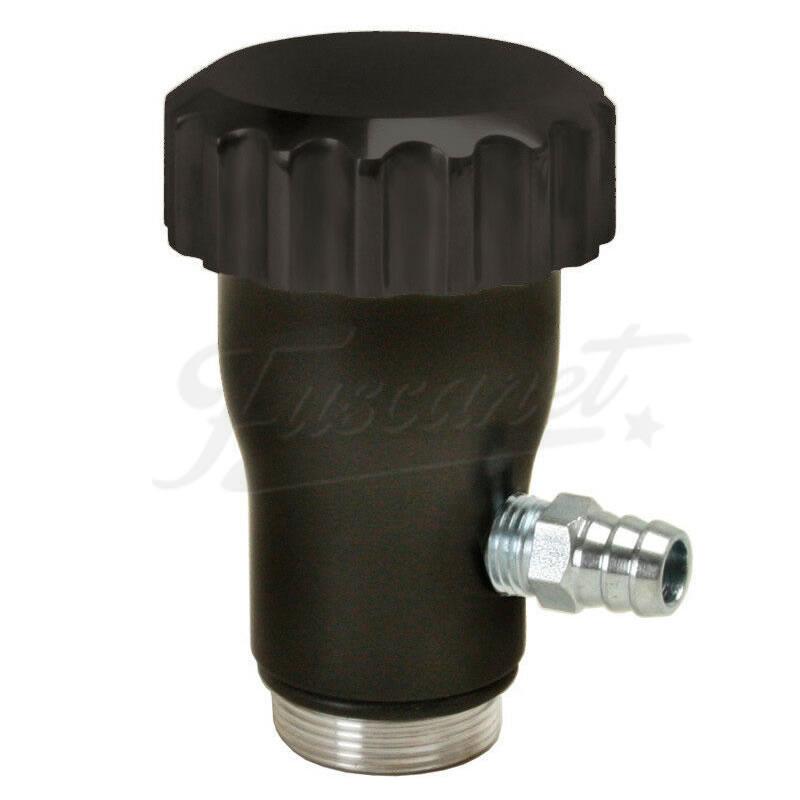 Extensor boca aceite EMPI billet Negra Extensor boca aceite EMPI billet Negra