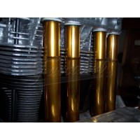 Tubos cubre varillas empuje aluminio con resorte Scat