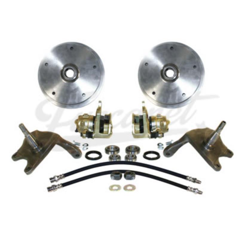 Kit discos freno delanteros con punta eje desfasada 5x205 Fusca Kit discos freno delanteros con punta eje desfasada 5x205 Fusca