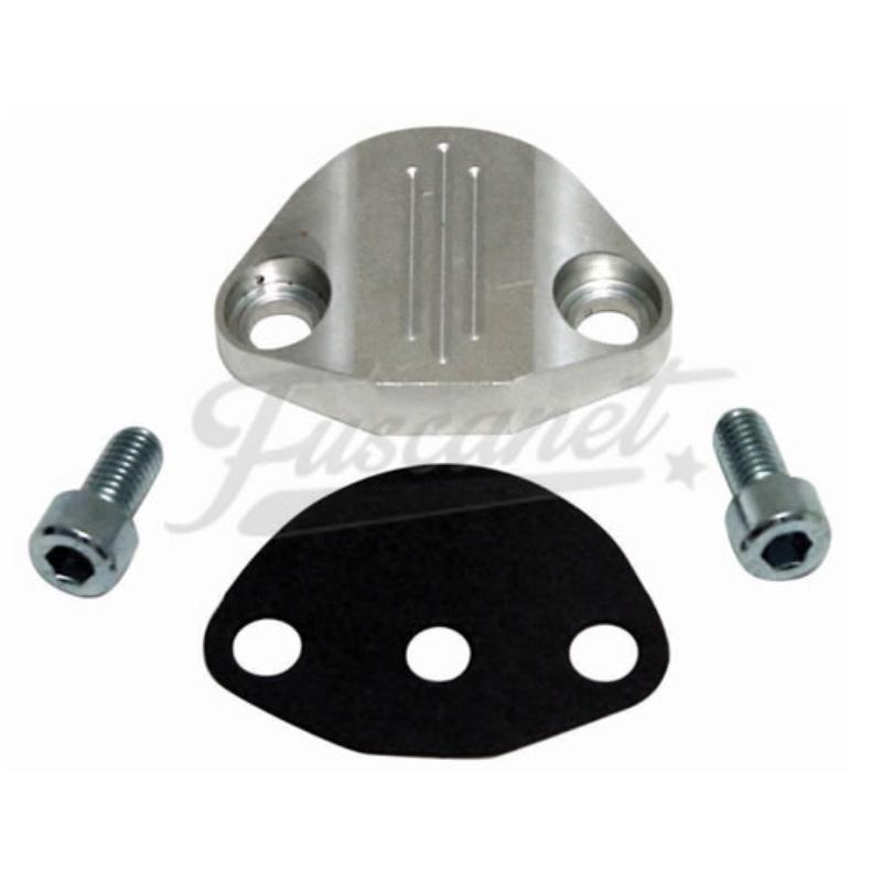 Tapa bomba de combustible en aluminio pulido EMPI