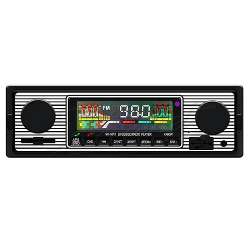 Radio bluetooth retro usb/sd/aux Fusca Brasilia Kombi