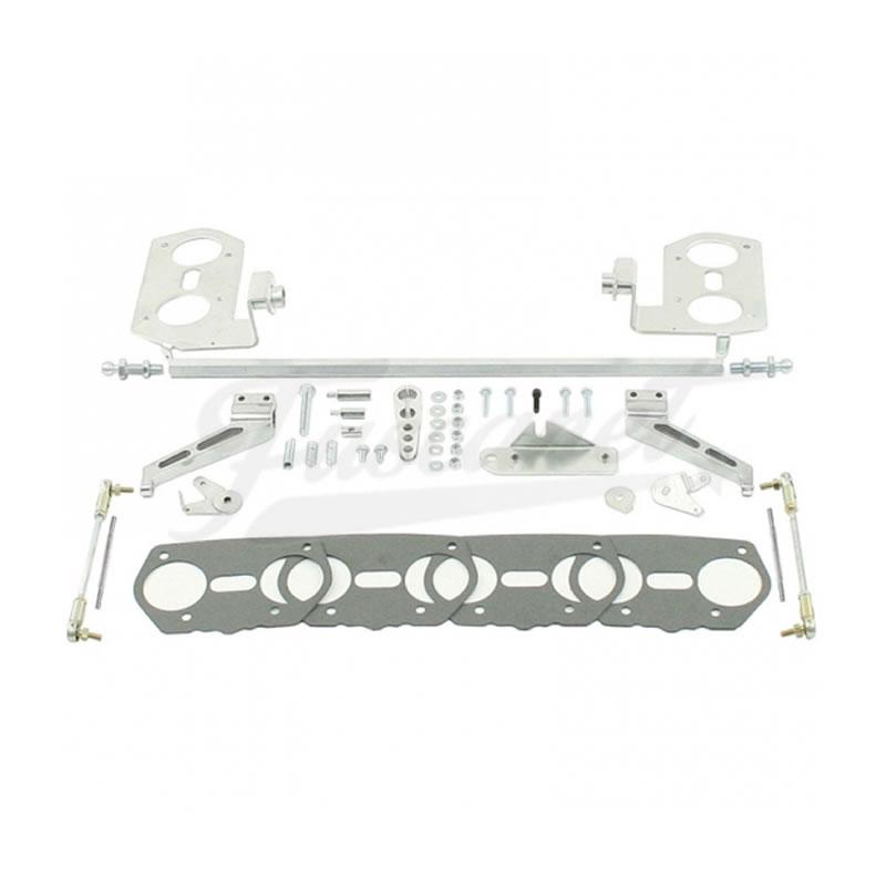 Varillaje hexagonal EMPI Weber dobles IDF DRLA HPMX Tipo3