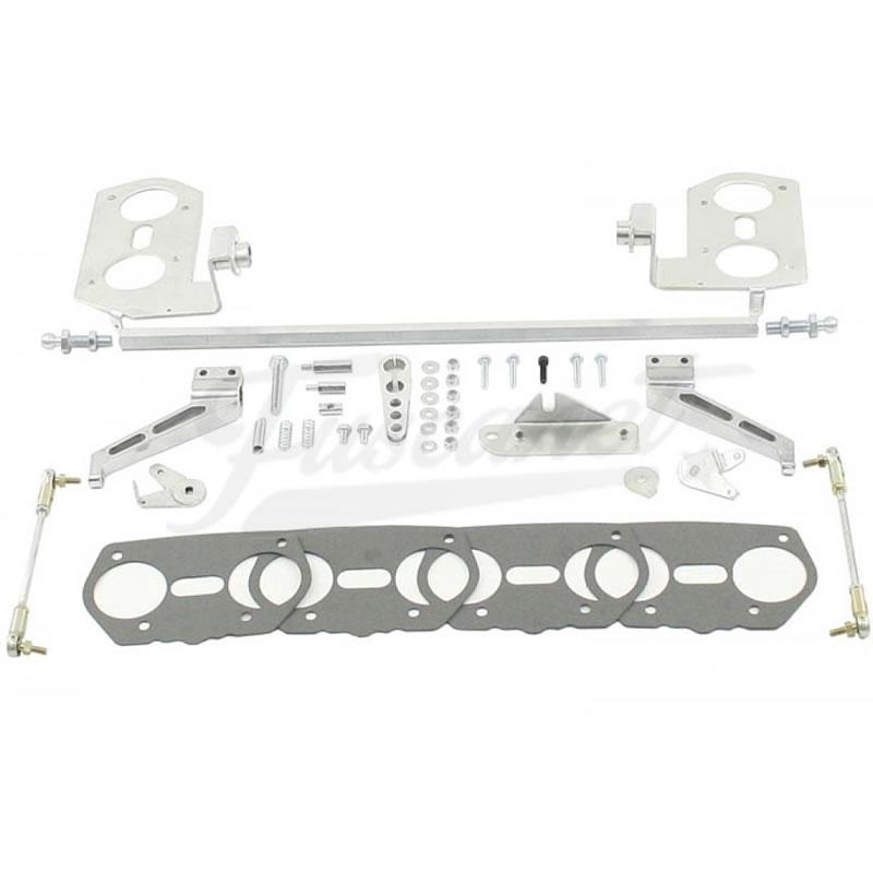 Varillaje hexagonal EMPI Weber Dellorto dobles IDF DRLA HPMX