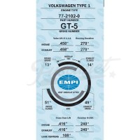 Arbol levas VW Fusca Kombi EMPI GT-5 Cruzado VZ14