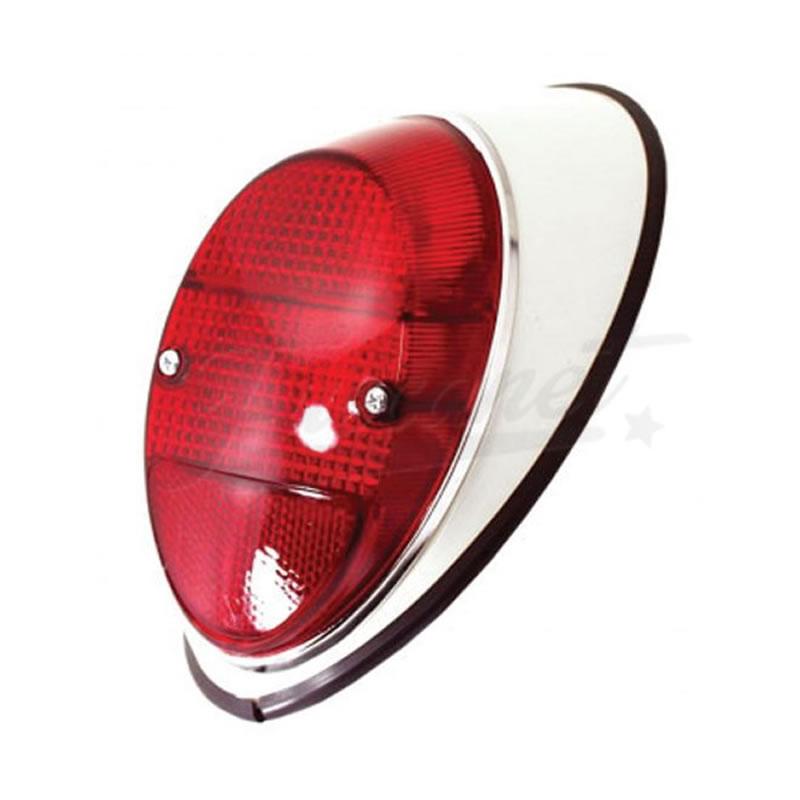 Faro trasero completo Rojo Fusca 1200 1300 62 67 Izquierdo