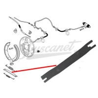 Separador de patín de freno / freno de mano