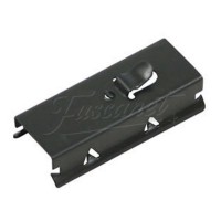 Clip para coliza o canaleta de vidrio