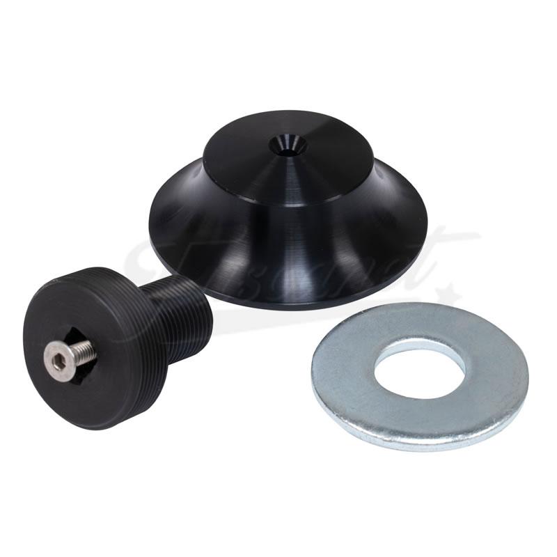 Kit Ocultar tornillo polea cigueñal JayCee Negro