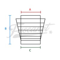 Kit Pistones 1700cc VW Fusca Brasilia 88mm sin adaptar
